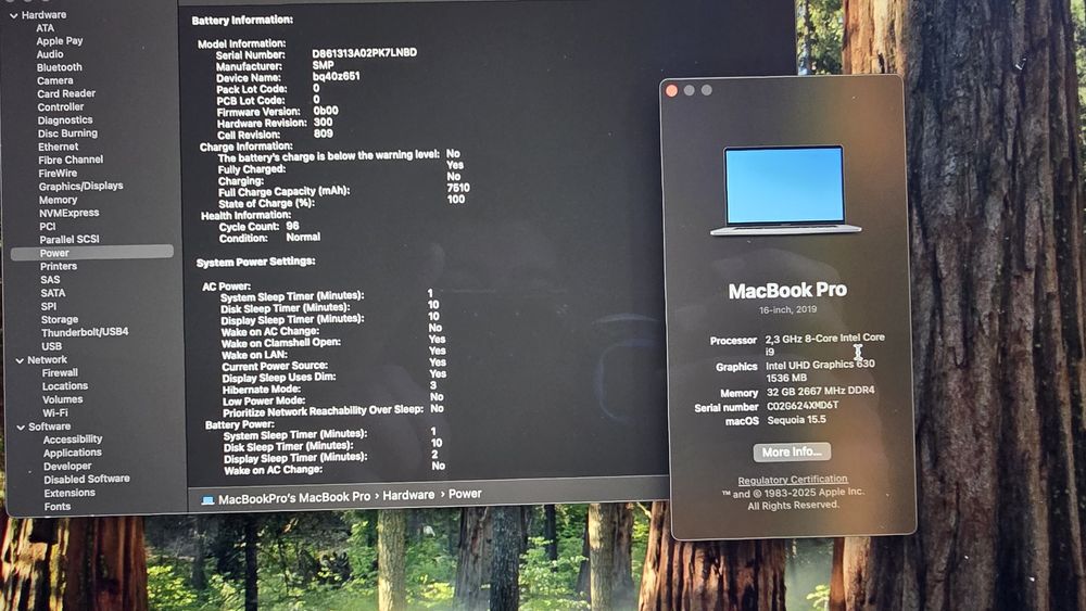 MacBook Pro 16 inch 2019 i9 2,3GHz 32GB 1TB video 4GB A2141 spacegary