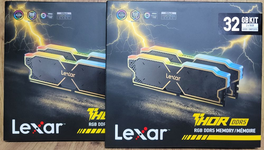 Ddr5 32GB (16×2) 6000 LEXAR RGB