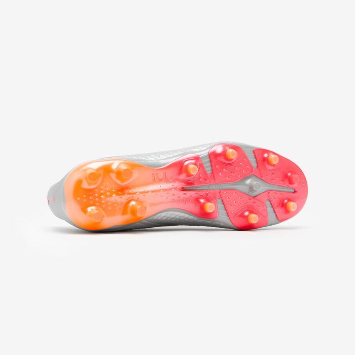 Ghete de fotbal unisex Viralto Iii Fg Gri - produs resigilat Decathlon