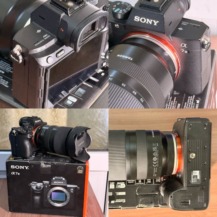 Sony A7 III 3+ объектив