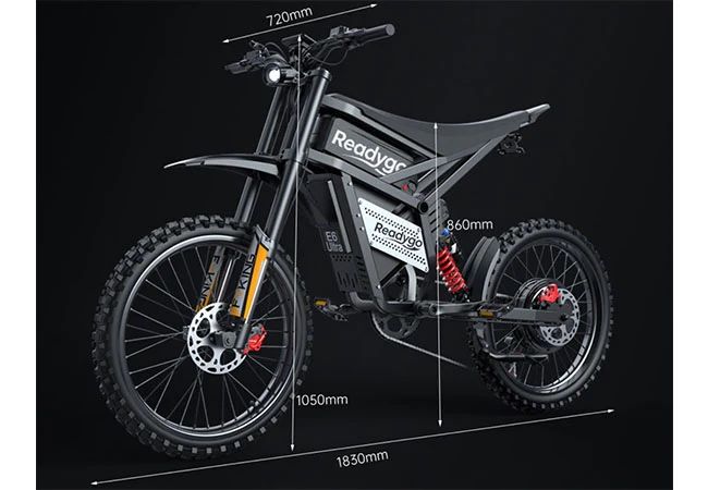 НОВ ReadyGo E6 Ultra 6000W | 60V 30Ah | 85km/h | 120km пробег