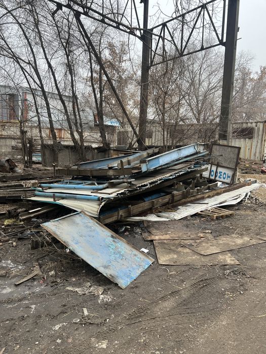 Продам навес, фермы, а также деловой металл