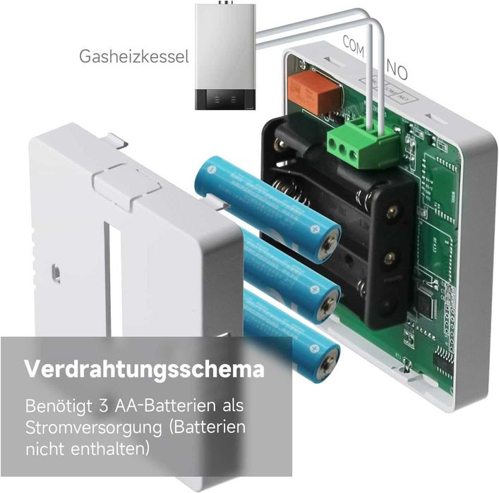 BEOK термостат 3А програмируем BOT-R6W