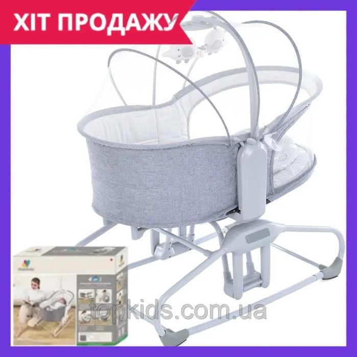 Кроватка-качалка-шезлонг электронные.