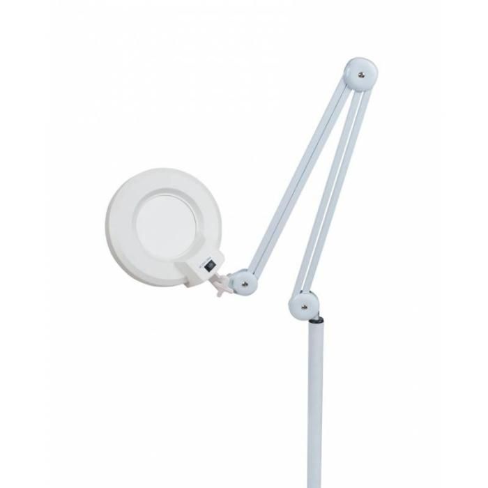 Lampa Cosmetica cu Lupa 5x lumina rece, brat reglabil si roti