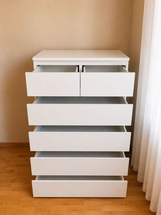 Шкаф с 6 чекмеджета IKEA