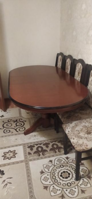 Стол дубовый трансформер 3 м