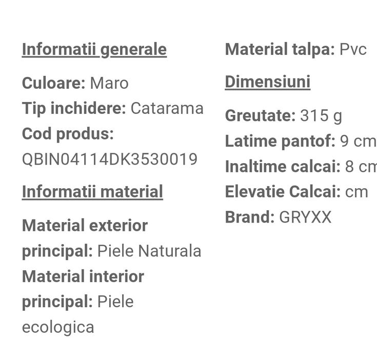 Sandale piele GRYXX