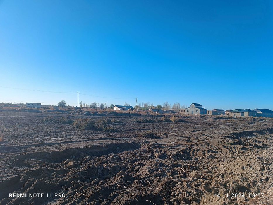 Нокис район селхозда Жер план сатылады 4 сотих  35 милйон келисимли