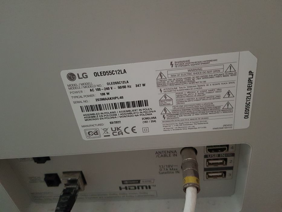 Televizor LG OLED C1 55"