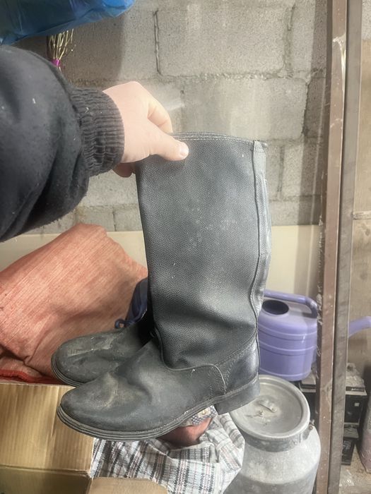 Советский кирзовые сапоги