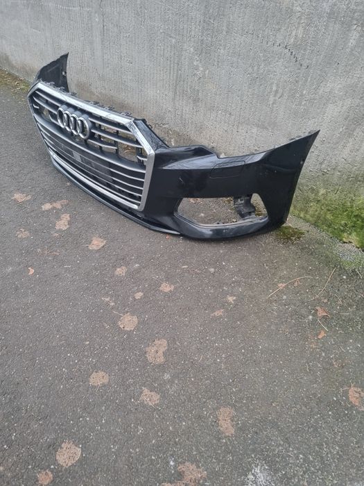 Bara față + grila centrala Audi A6 2018-2023