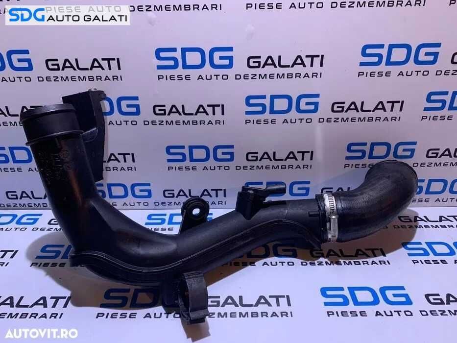 Furtun Conducta Tubulatura cu Senzor Presiune Aer Intercooler MAP Volkswagen Golf 5 2.0 TDI 2004 - 2008 Cod 5N0145770A 5N0145838 0281002401 038906051C [S0137]