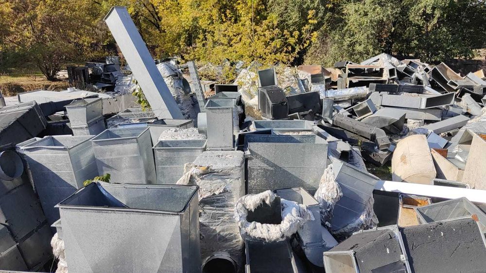 Распродажа воздуховоды на вес разные
