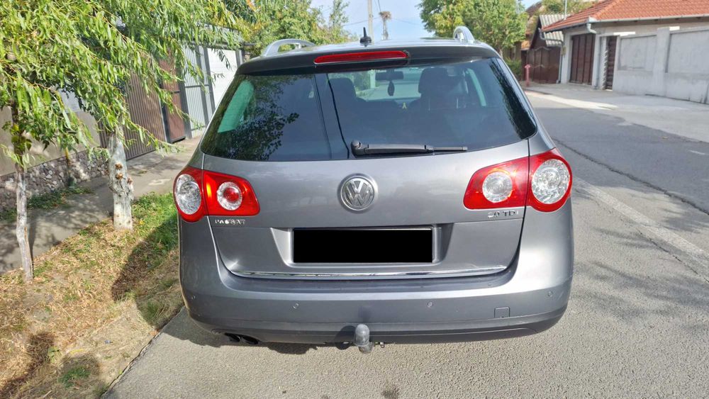 VW Passat B6 2.0 TDI 170 CP, 2007, Piele