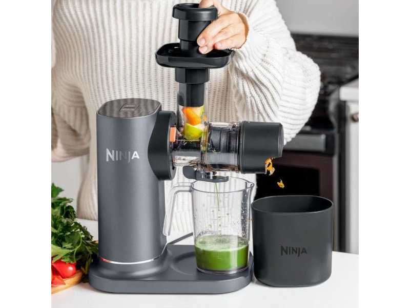 Сокоизстисквачка за Плодове и Зеленчуци чрез Студено Пресоване Ninja JC151UK, 150W