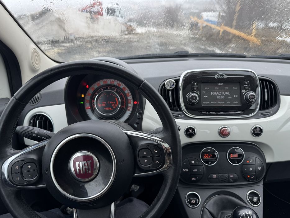 Fiat 500 in stare perfecta, se poate factura fara tva pentru firme