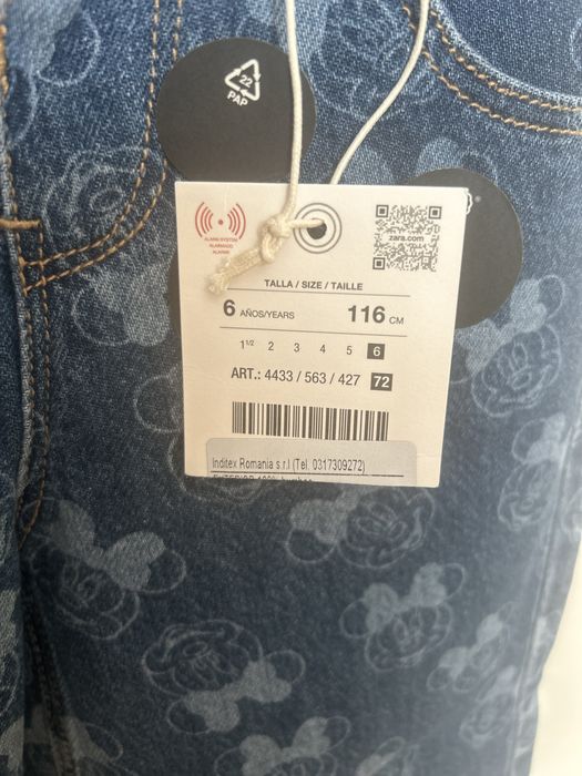 Blugi zara pentru fete