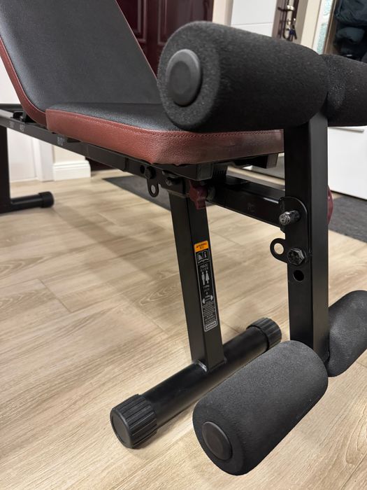 Bancă fitness pliabilă, cu înclinare