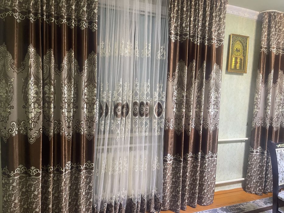Шторы комплект.