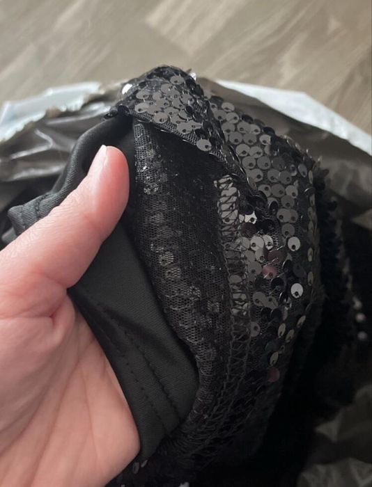 Мъжка тениска с пайети