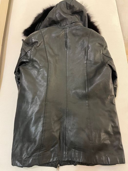 Дамско  зимно яке от естествена кожа