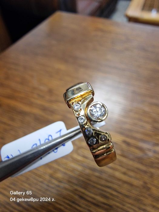 ‼️Дамски Златен пръстен‼️ - Заложна къща Галерия 65