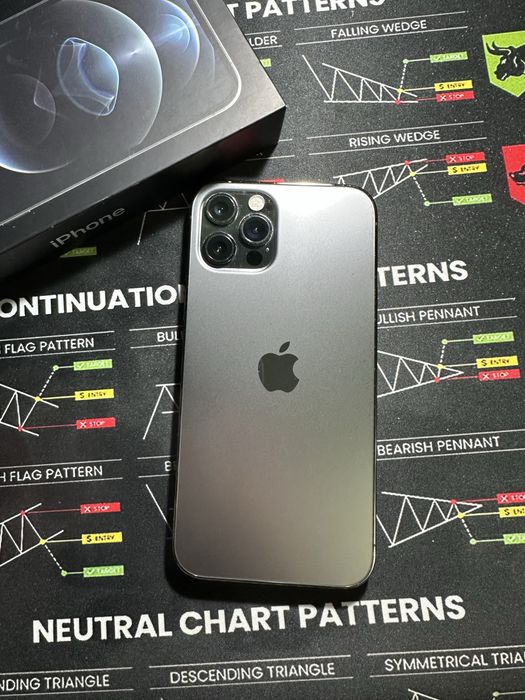Iphone 12 pro 128gb black imaculat