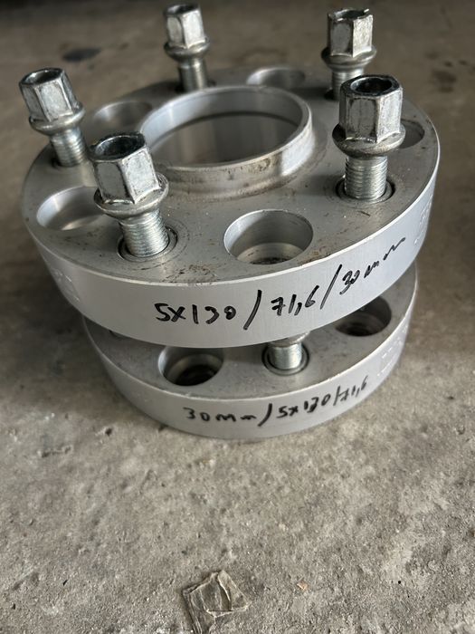 flanse distantiere 30mm H&R 5x130 porsche touareg