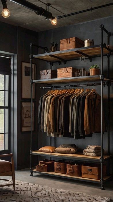 Стеллаж Арка Полка Вешалка  Гардероб