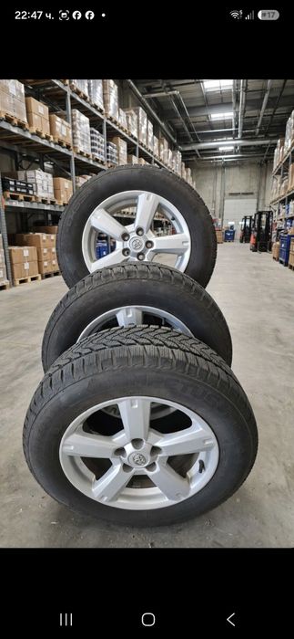 Джанти с нови гуми Lassa  toyota 17,11.2025год.