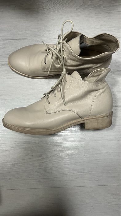 Ботинки демисезон кожаные