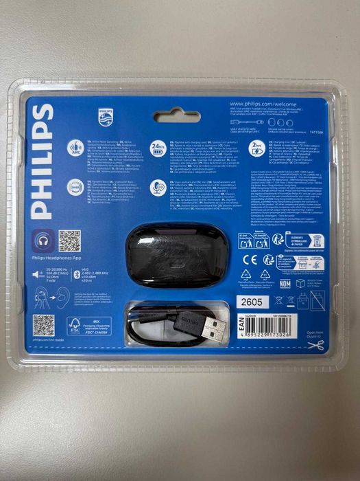 Lot căști in-ear ANC Philips T1500