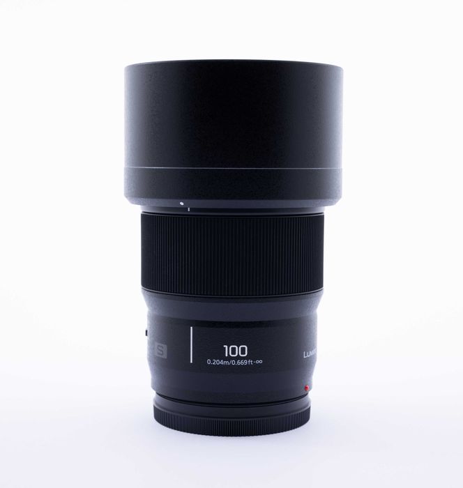 Panasonic Lumix S 100mm f/2.8 Macro - Leica L - КАТО НОВ, Пълен комплект, Гаранция до края на 2027!