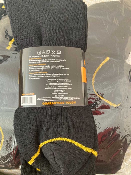 Работни чорапи DeWalt номер 39-46