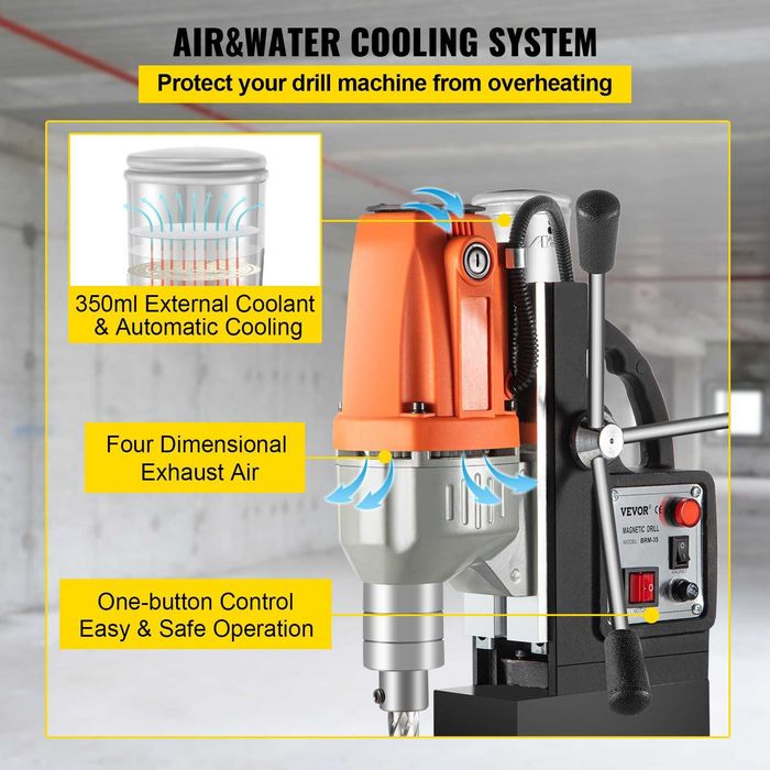 Bormasina cu Talpa Magnetica