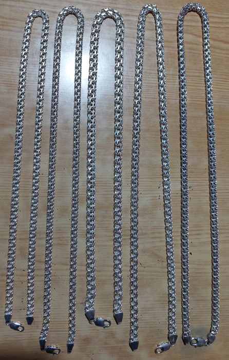 Браслеты и Тросы разные серебро 925 пробы. По цене за 1 грамм.
