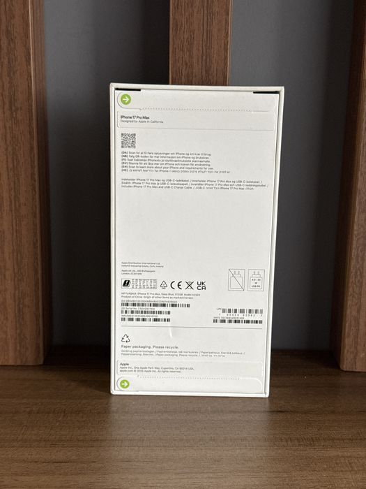 Iphone 17 Pro Max 512GB - Nou - Sigilat