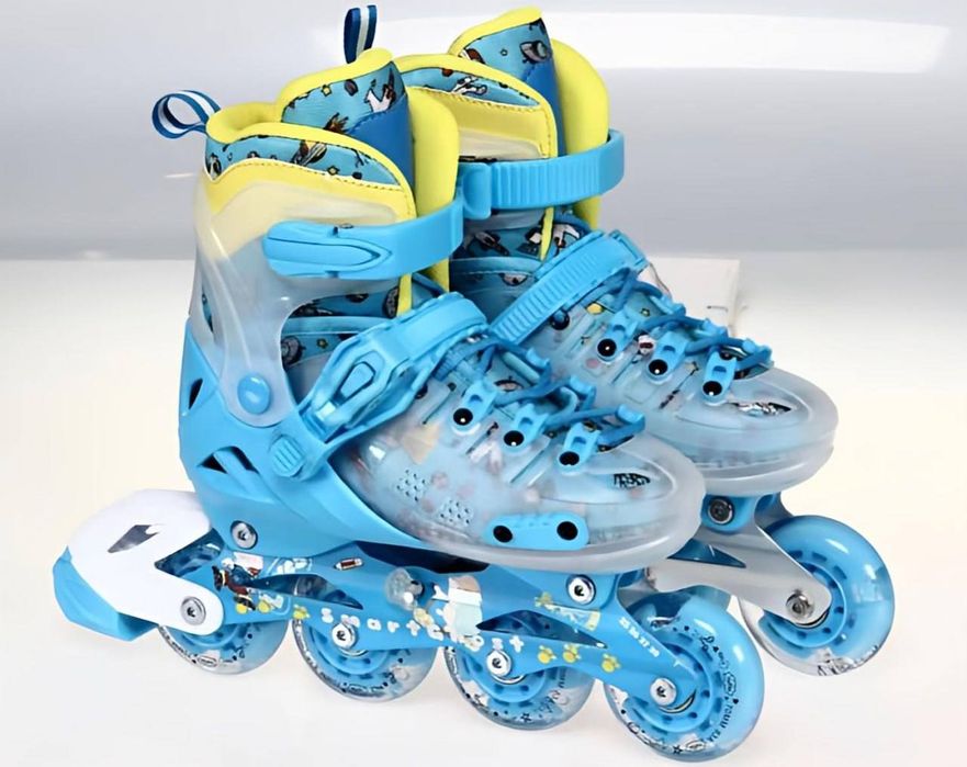 Роликовые коньки в комплекте