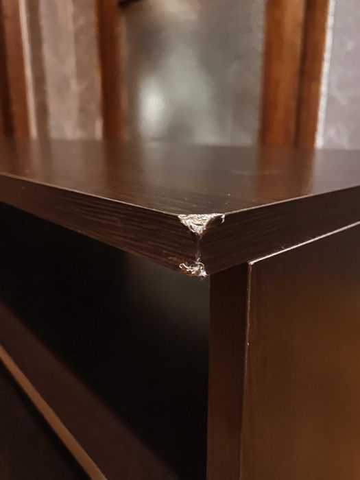 Ъглов диван (2 части) + ТВ шкаф