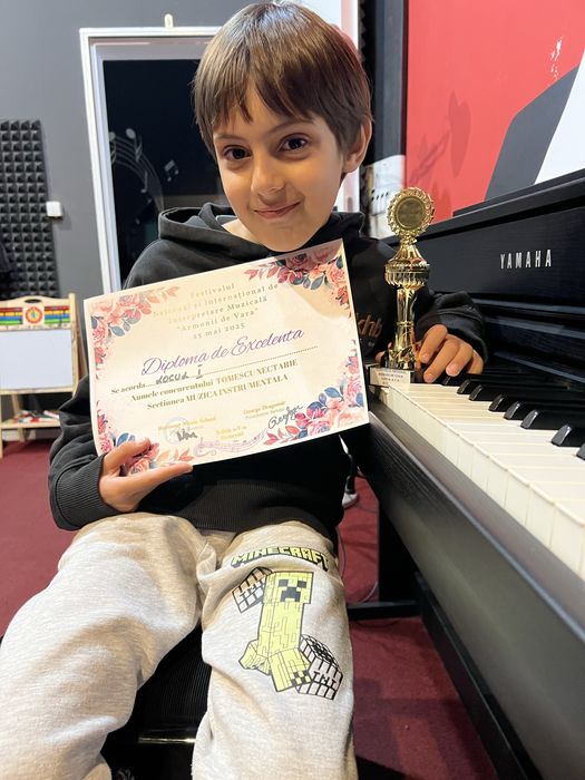 Ore de pian în Ghencea – Studio profesional