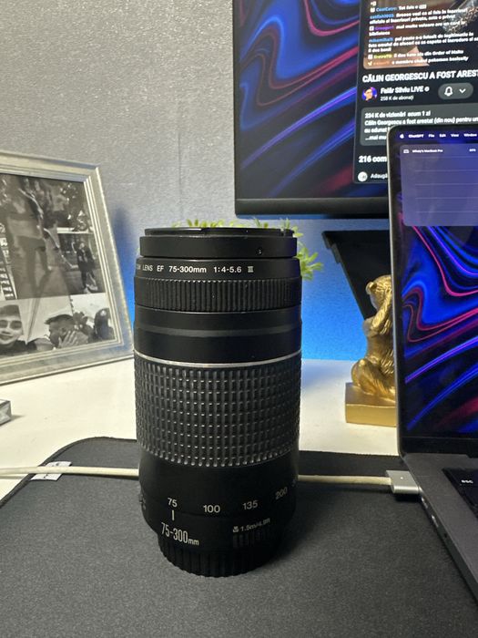 obiectiv canon 75-300mm  mark III