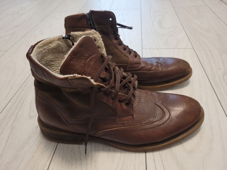 Ghete de iarna din piele marimea 42