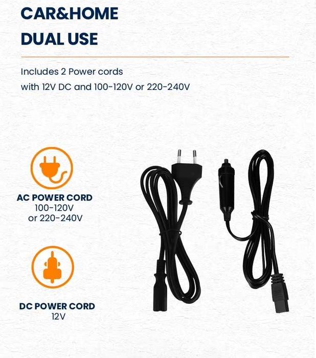 Електрическа хладилна чанта 24л. 12V/220V с охлаждане и затопляне