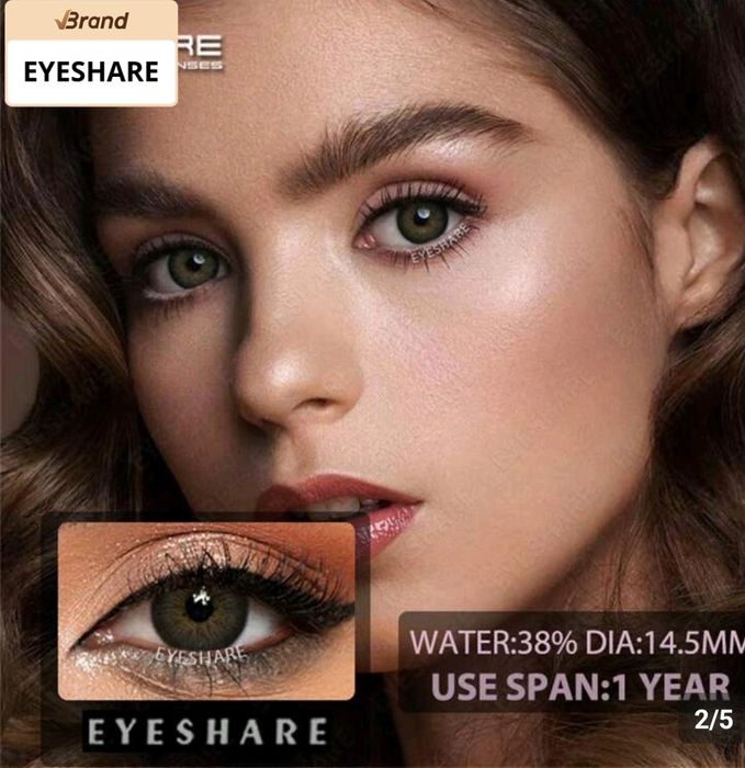 Цветни лещи и  разтвор