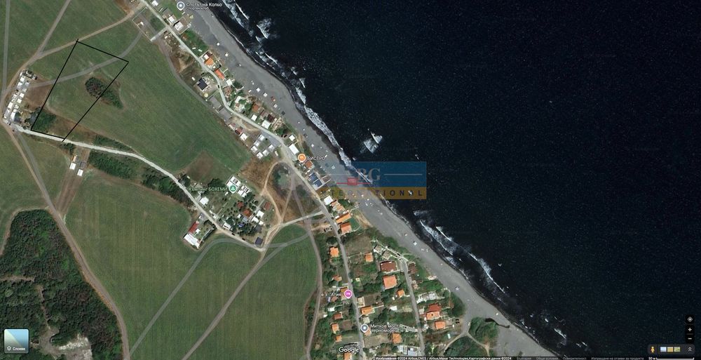 Продава се Парцел в Черноморец - 3978 кв.м за 85 €/кв.м - Снимка #1