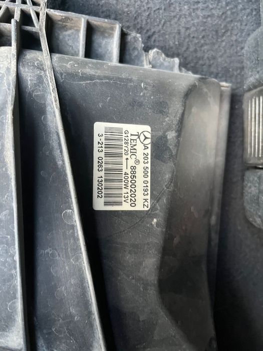 Вентилятор W203