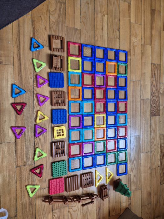 Продам магнитный конструктор б/ у