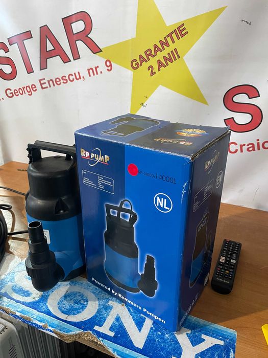 Pompa submersibila| pentru apa murdara si apa curata  900W - 14000l/h