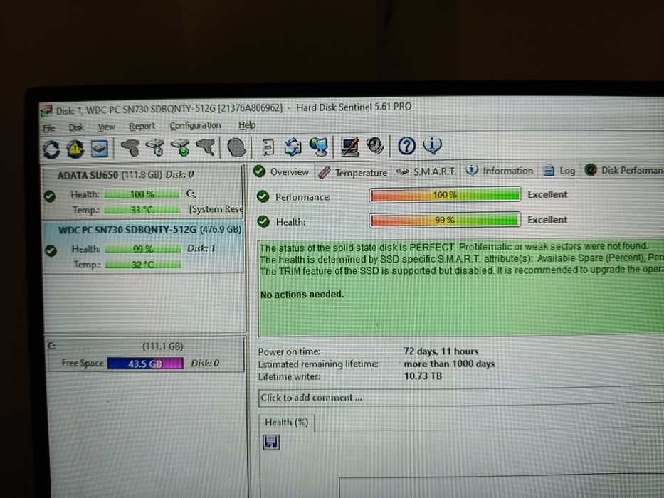 Vând SSD Samsung PM991a 512Gb 2230 / WD SN730 2280 Nvme  Steam Deck